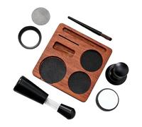 Kit de tassage café - Innovative Design Comfortable Easy to Use 7 pièces ergonomiques antidérapantes, Entonnoir Doseur pour Distribution, la maison, cuisine le | Multipurpose Outdoor Indoor Utility S