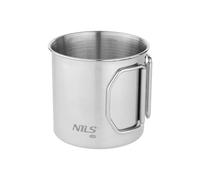 kit de tasse en acier NILS Camp NC1762 (x4) 8,2x8 cm