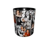 Kit de tasses à café en céramique pour acteurs Connor pour lait, chocolat, thé, jus, eau, boissons fantaisie, cadeau pour amis, famille, collègue, souvenir de 325 ml