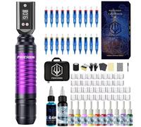 Kit de tatouage nouvelle batterie Kit de stylo de tatouage pour maquillage Permanent Kit de Machine de tatouage DTK118-HJH