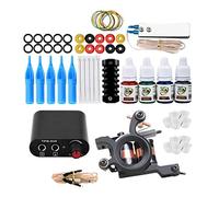 Kit de tatouage professionnel pour artistes américains - Améliore la fiabilité de la machine, puissance de sortie lisse, kit parfait pour le tatouage