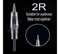 Kit De Tatouage Universel Pour Les Lèvres,Machine À Tatouer,Microlames,Maquillage En Continu,Ensemble Eyeblogules,Fournitures D'art Corporel,Équipement De Microblading - Type 50pcs 2r Needle