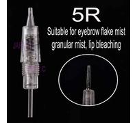 Kit De Tatouage Universel Pour Les Lèvres,Machine À Tatouer,Microlames,Maquillage En Continu,Ensemble Eyeblogules,Fournitures D'art Corporel,Équipement De Microblading - Type 50pcs 5r Needle