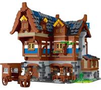 Kit de taverne médiévale, compatible avec d'autres systèmes de construction, 3451STK