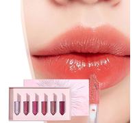 Kit De Teint Pour Lèvres,Brillant Maquillage Résistant À L'Eau Haute Pigmentation | Collection de Gloss à Lèvres | pour Voyage Scène Rendez-vous Rassemblement Vacances