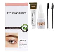 Kit de teinte de sourcils, kit de cils et de sourcils, teinture noire pour | Kit de démarrage de teinture pour sourcils et facile, kits de teintes naturelles pour sourcils, teinture