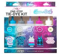 Kit de teinture 4 couleurs Tulip Glow in The Dark Cosmic Galaxy avec m lange lumineux