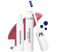 Kit de teinture à lèvres Wonderskin - Longue tenue, waterproof, peelable | Système de teinte nude sans transfert, avec tout le nécessaire pour une application facile et une couleur longue durée