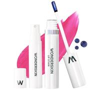 Kit de teinture à lèvres Wonderskin - Longue tenue, waterproof, peelable | Système de teinte nude sans transfert, avec tout le nécessaire pour une application facile et une couleur longue durée