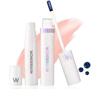 Kit de teinture à lèvres Wonderskin - Longue tenue, waterproof, peelable | Système de teinte nude sans transfert, avec tout le nécessaire pour une application facile et une couleur longue durée