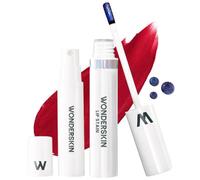 Kit de teinture à lèvres Wonderskin - Longue tenue, waterproof, peelable | Système de teinte nude sans transfert, avec tout le nécessaire pour une application facile et une couleur longue durée