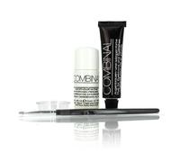 Kit de Teinture - DR TEMT - Combinal - Cils et Sourcils - Couleur Noir - Facile à Utiliser