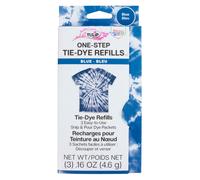 Kit de teinture en une tape Tulip Tie-Dye Packs de recharge de teinture Bleu