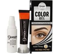 Kit De Teinture Pour Cils Et Sourcils Avec Kératine, Sans Ppd, Sans Ammoniaque, 20+ Applications, Effet Jusqu'À 4 Semaines[YM408]