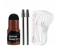 Kit de teinture pour sourcils - Pochoir à sourcils imperméable - Pochoirs à sourcils - Tampon à sourcils pour femmes et filles - Pour les jours, la maison