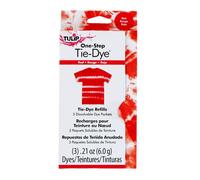 Kit de teinture Tulip One-Step Tie-Dye 29035 Recharges de teinture Rouge