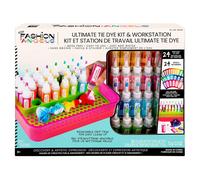 Kit de teinture ultime et station de travail Fashion Angels 24 bouteilles de teinture