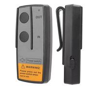 Kit de Télécommande de Treuil, Contrôleur de Treuil électrique Universel sans Fil avec Récepteur 434MHZ pour VTT(Le Noir)