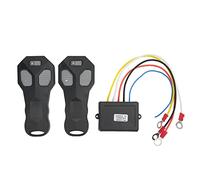 Kit de télécommande de treuil sans Fil avec récepteur - Contrôleur Universel 9 30 V 12 V pour véhicules et palans - Système Anti-interférence Longue portée de 75 Pieds avec