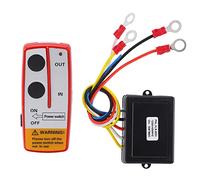 Kit de Télécommande de Treuil sans Fil, KIMISS, Interrupteur en Plastique 12 V, Télécommande de Treuil Portable étanche avec Câble de 9 Pieds, Manuel électrique pour ATV UTV