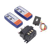 Kit de Télécommande de Treuil sans Fil, Relais de Treuil 12 V 250 A, Contrôleur de Treuil à Distance, Commutateur de Contacteur pour ATV UTV SUV Bateaux Véhicules Remorques Camions