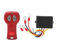 Kit de télécommande de treuil sans Fil Universel 9 30 V étanche avec Voyant Lumineux portée de 75 Pieds pour Camion ATV SUV treuils matériau ABS fréquence 434 MHz