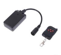 Kit de télécommande pour machine à fumée 400 W 500 W 900 W 1500 W sans fil avec indicateur LED pour éclairage de scène, DJ, club, spectacle noir (contrôle à 2 boutons)