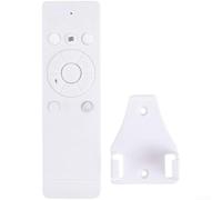Kit de télécommande pour ventilateur de plafond avec lumière, intensité variable à 6 niveaux, sortie 24 V CC, puissance 40 W, tension large 100-240 V, portée de 30 m, en matériau PC, blanc/noir (B)