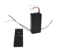 Kit de télécommande pour ventilateur de plafond, contrôleur et pilote pour fréquence variable et réglages de vitesse à 6 vitesses, compatible avec lit Hongyun et XH