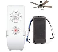 Kit de TéléCommande pour Ventilateur de Plafond - Fonctionne avec, Harbor Breeze - 3 Vitesses de Ventilateur - Boutons de Commande Séparés - Facile à Installer - Convertit