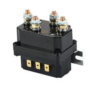 Kit de télécommande sans fil double relais solénoïde | Relais solénoïde de treuil 500 A, 12 V avec double télécommande sans fil