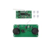 Kit de Télécommande Simple pour Drone, Carte de Contrôle à Double Moteur 2,4 GHz, Module de Télécommande pour Drone à Monter Soi-Même