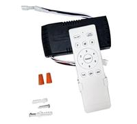 Kit de télécommande universelle pour ventilateur de plafond, 6 vitesses et minuterie, remplacement à distance pour ventilateur de plafond CC