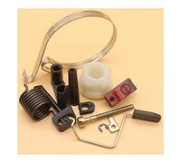 Kit de tendeur chaîne Frein, Ressort démarreur, moyeu, Tige d'accélérateur, adapté aux tronçonneuses 142, 141, 136 et 137. Pièces détachées