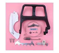 Kit de tendeur de chaîne avec Couvercle de Frein, poignée et Levier de réglage, Compatible avec Les tronçonneuses MS180, MS170, 018 et 017. Pièces détachées for tronçonneuses MS 180 et 170.