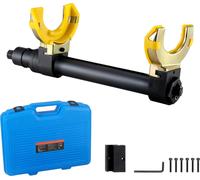 Kit de tendeur de ressort de jambe de suspension SucceBuy, kit de tendeur de bobine Macpherson, outil pour retirer les pieds de fourche interchangeables, housse jaune, sac de transport
