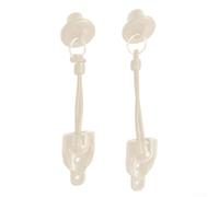 Kit de tendeurs d'extérieur pour stores roulants, assure stabilité et performance du pare-soleil dans toutes les conditions (jaune)