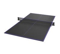 Kit de tennis de table avec support et filet sans raquettes ni balles Softee Noir 274x150 cm
