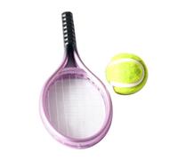 Kit de tennis pour enfant avec raquette et tennis pour décorer l'éducation au développement précoce modèle pour les enfants Accessoires de photographie de sport