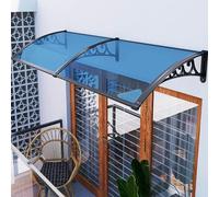 Kit de terrasse d'extérieur de 119,4 x 200,7 cm, supports en acier noir, système de panneau à crampons pour panneaux réglables de 150,5/200,3/99,1/119,4 cm pour améliorer l'arrière-cour