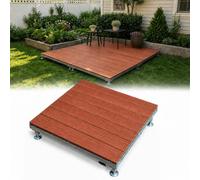 Kit de terrasse flottante, Plateforme modulaire en bois composite