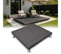 Kit de terrasse flottante, Plateforme modulaire en bois composite