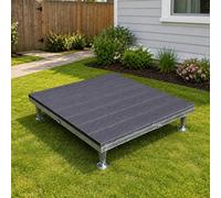 Kit de terrasse flottante, Plateforme modulaire en bois composite