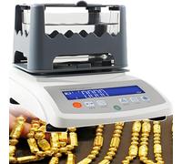 Kit de test automatique de l'or, densimètre numérique (300g / 600g / 1200g) pour une mesure précise de l'or, de l'argent, du platine et des plastiques - Détection de précision 0,001g ( 600/0.01g)