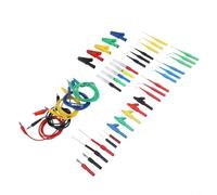 Kit de test complet de 41 pièces, avec pince crocodile pour réparation automobile et inspection de circuits imprimés, pour une large gamme de multimètres