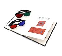 Kit de test d'acuité visuelle avec dépistage de la vision stéréogramme et évaluation de la perception de profondeur, tableau de détection de l'astigmatisme et livre de test de daltonisme, optométrie