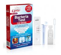 Kit de Test de Bactéries pour E. coli, Salmonelle, Légionelle et Autres Souches dans l'Eau Potable - Test Bactérien Facile, Rapide et Précis pour l'Eau de Puits