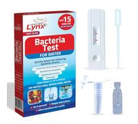 Kit de Test de Bactéries pour E. coli, Salmonelle, Légionelle et Autres Souches dans l'Eau Potable - Test Bactérien Facile, Rapide et Précis pour l'Eau de Puits