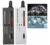 Kit de test de diamants en 2 pièces, stylo testeur portable pour l'inspection d'authenticité des pierres précieuses et des bijoux