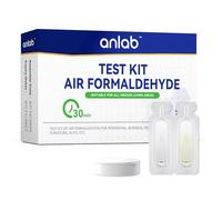 Kit de test de formaldéhyde d'air (HCHO) à monter soi-même - Utilisé pour les tests de qualité de l'air, détecteur utilisé pour la maison, les résidentiels, les affaires, les hôtels, les hôpitaux